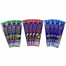 No.8 OMG Fun Time Firequacker Bamboo Color Sparklers 24/12/6